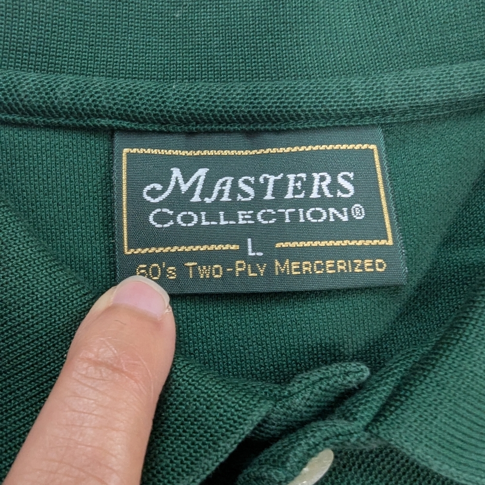 Masters Collection Logo Short Sleeve Polo Shirt - Picture 3 of 5